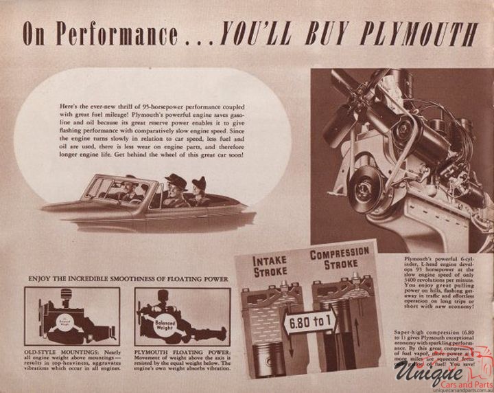 1942 Plymouth Brochure Page 3
